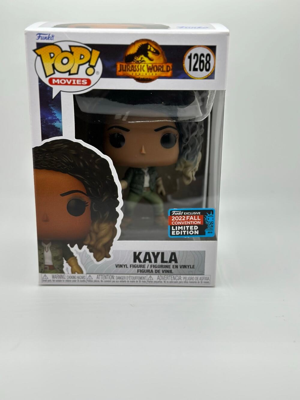 Funko Jurassic World Dominion Kayla 2022 Fall Convention Exclusive